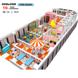 Parque Infantil Interior de Plástico Suave Personalizable, Precio de Fábrica, Parque de Trampolines Comercial Interior y Centro de Juegos para Niños - Product Image 1