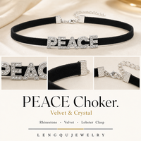 Collier ras du cou hip-hop personnalisé en velours et strass scintillants, unisexe, pour le quotidien, les fêtes et les rendez-vous – Vente chaude