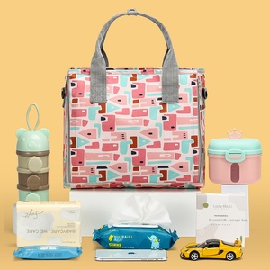 Bolsa de Mano Multifuncional Portátil de Gran Capacidad con Diseño a Cuadros de Algodón, Nueva Bolsa Maternal y para Bebé <span class=keywords><strong>2022</strong></span> con Localizador de Bebé - Product Image 3