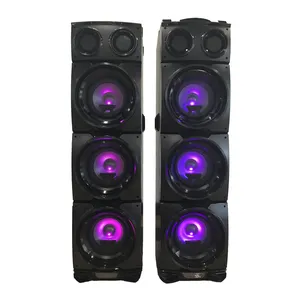 Aktif hoparlör ile LED ışıkları ve zengin jack ile çalışır tüm bugünün en son cihazlar pasif subwoofer hoparlör