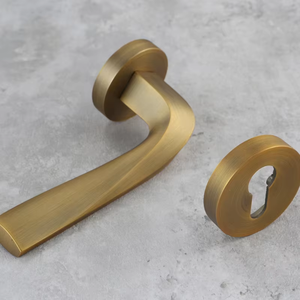 Poignée de porte de luxe en métal en alliage de zinc à tête carrée en option de haute qualité - Product Image 6