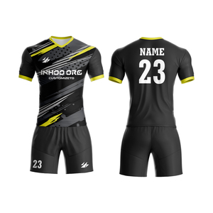 Personalizable Equipo de Fútbol Jersey Uniformes Estilo Directo Hecho en Fábrica Técnicas de Bordado Ropa Teñida Uniforme de Fútbol - Product Image 3