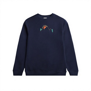 Sudadera Básica para Hombre, Calidad Premium, Manga Larga, Cuello Redondo, Uso Diario Informal, Fabricación de Ropa Personalizada, Servicios OEM - Product Image 1