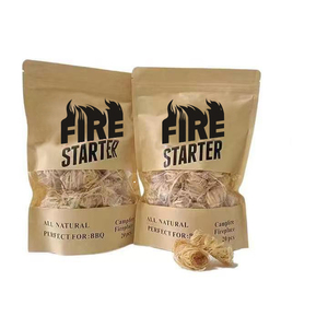 Allume-feu en laine de bois personnalisé pour le camping en plein air, allumage rapide et facile, pour feu de joie, combustion longue durée - Product Image 1