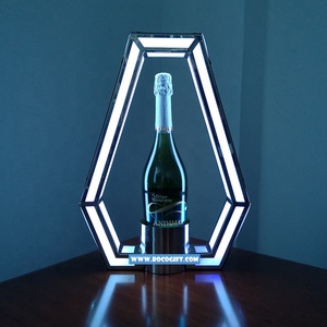 Présentoir à bouteilles en acier inoxydable, présentoir à bouteilles <span class=keywords><strong>VIP</strong></span> - Product Image 3