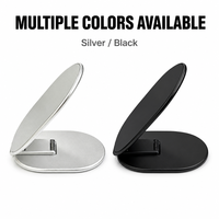 Support de téléphone magnétique flexible en alliage d'aluminium Szcaser pour utilisation sur bureau, 3,7-10 pouces