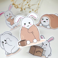 Autocollants personnalisés pour fabricants, vente en gros, autocollants individuels imperméables avec logo personnalisé, découpés sur mesure