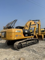 Excavadora Usada Japonesa Caterpillar 324D 323D Disponible para la Venta a un Precio Competitivo