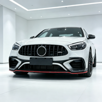 Ensemble de pare-chocs avant complet d'occasion pour W206 C63S AMG 2023, Plug & Play, calandre avant complète, phares, lèvre rouge, fixation par boulons