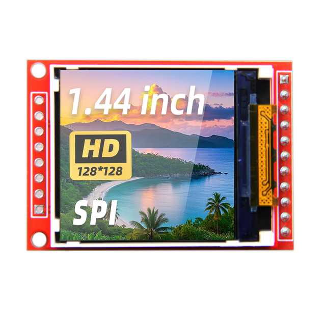 1.44 Inch LCD Display ST7735S Driver SPI 128*128 Resolution LCD Screen Module for Arduino