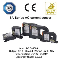 Transducteur de courant alternatif Acrel BA50-AI/I, entrée AC 0-600A avec sortie 4-20mA pour la détection de courant en automatisation industrielle