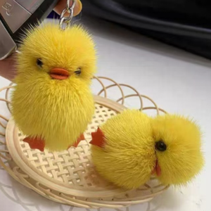 <strong>Plush</strong> <strong>Keychain</strong> Wholesale Helmet Little Yellow <strong>Duck</strong> Mink Fur <strong>Keychain</strong> Claw Machines <strong>Plush</strong> <strong>Toys</strong> - Product Image 5