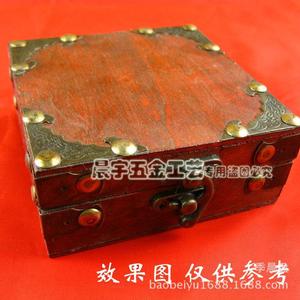 Caja de regalo de pieza de esquina plana de murciélago Chengyu C067, accesorios de protección de patrón de bolsa de esquina de parche antiguo - Product Image 3