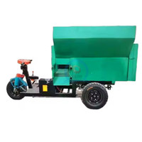 Machine à épandre et à mélanger automatique électrique pour animaux d'élevage, vache, bétail, mouton, vente chaude