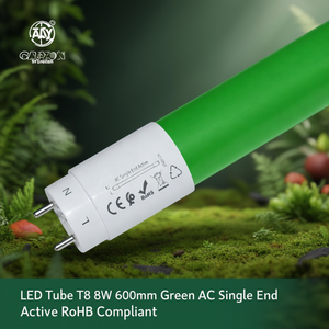 Tubo LED T8 8W 600mm Verde AC Monofase Conforme RoHS - Product Image 3