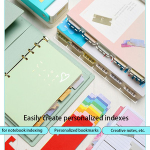 Perforadora de Etiquetas para Separadores de Páginas, Máquina Perforadora de Etiquetas de Índice, Hecho en Casa - Product Image 2