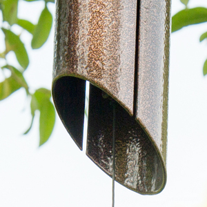Campana de Viento Metálica Ecológica de un Solo Tubo, 25 Pulgadas, Diseño <span class=keywords><strong>Art</strong></span> <span class=keywords><strong>Deco</strong></span>, Resistente a la Intemperie, Decoración Musical Colgante para Exteriores - Product Image 6