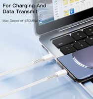 CA154 Yesido 1 mètre 60W câble PVC type-c à type-c câble de données de Charge rapide