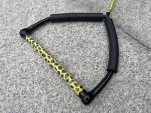 75 pieds 4 sections sports nautiques flottant ski nautique <span class=keywords><strong>kneeboard</strong></span> bateau remorquage truc double eva poignée tube wakeboard corde - Product Image 2