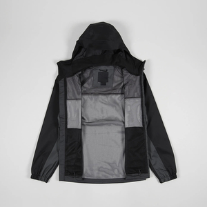 <span class=keywords><strong>Veste</strong></span> imperméable Hardshell de randonnée en <span class=keywords><strong>Gore</strong></span>-<span class=keywords><strong>Tex</strong></span> pour hommes en gros, gris asphalte, noir - Product Image 2