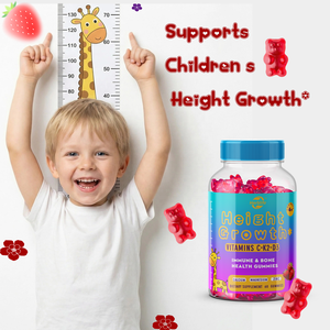 Gomitas para el Crecimiento en Altura Haccp, Suplemento Natural para el Crecimiento y Desarrollo de Niños y Adolescentes, Vitamina D, K, Calcio - Product Image 2