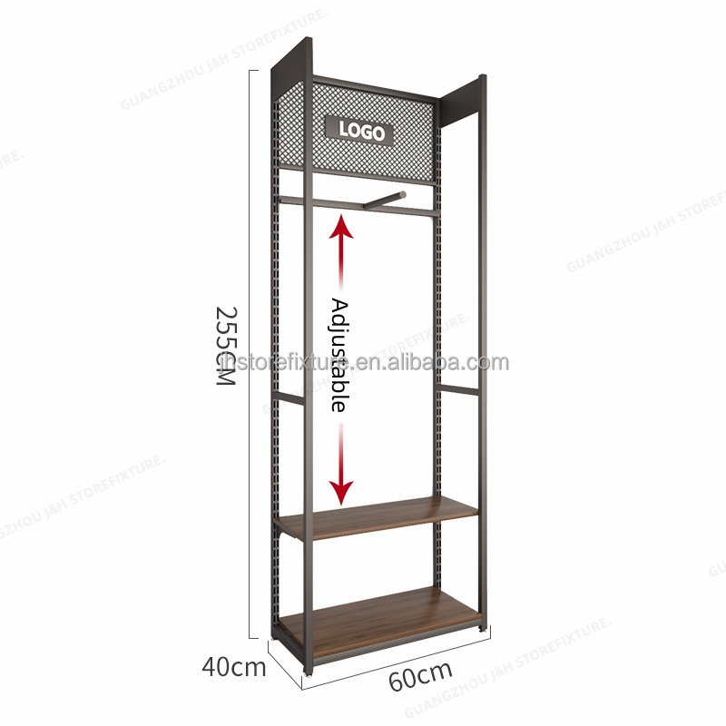 Nero + legno scuro L60 * W40 * H255CM