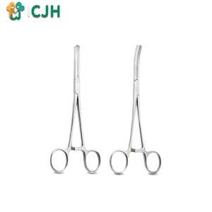 เครื่องมือผ่าตัดสัตว์เลี้ยงขนาดเล็ก CJH คีมห้ามเลือดแบบร่องกว้าง - Product Image 2