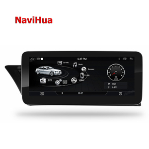 NaviHua Android 9 10.25 pouces système multimédia de voiture lecteur DVD Navigation GPS autoradio pour <span class=keywords><strong>Audi</strong></span> A4 A4L A5 2009-2016 - Product Image 1