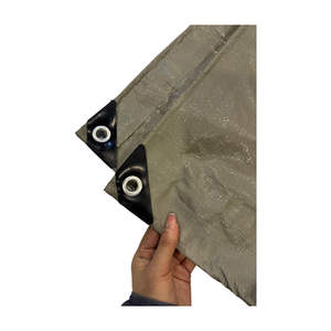 Bâche PE tissée industrielle 150g/m² pour extérieur, toile d'ombrage imperméable et résistante à la pluie pour jardin, abri pour animaux, agriculture - Product Image 2