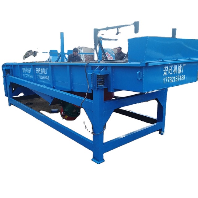 Gravel and Sand Vibration Mechanical Shaker Separator Linear Vibrating Screen