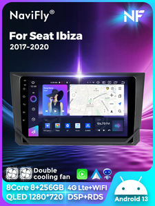NaviFly NF Date Android <span class=keywords><strong>Autoradio</strong></span> 4g Lte DSP DVR TRMS pour <span class=keywords><strong>Seat</strong></span> <span class=keywords><strong>Ibiza</strong></span> 2017-2020 avec Car Play Android Auto - Product Image 3