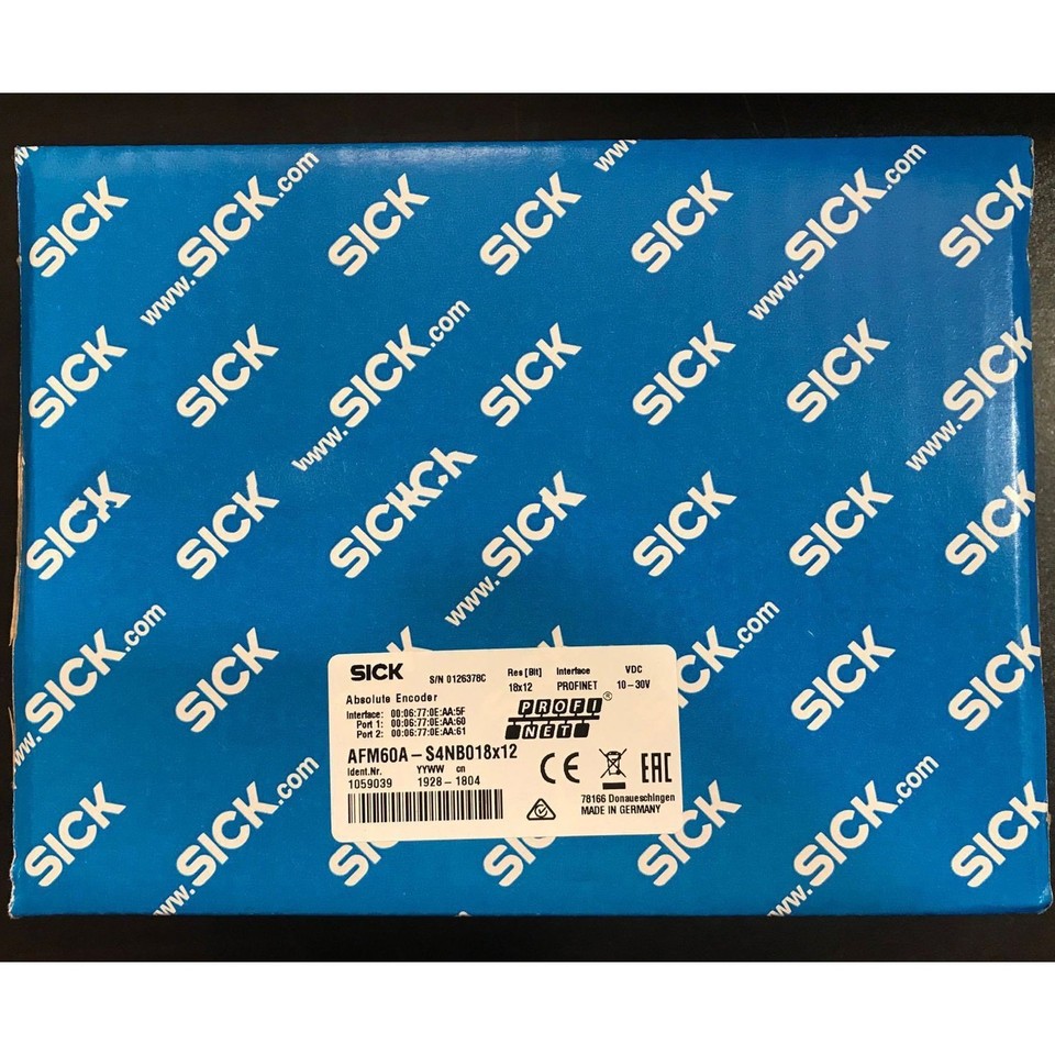 Original Brandneuer NEUER AFM60AS4NB018X12 1059039 Encoder Versand YP1 Für SPS****^^^^ https://www.siboasi.com