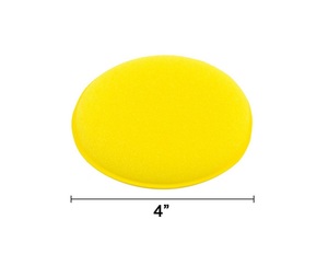 Miếng Bọt Biển 5 Inch Miếng Đánh Sáp Tay Miếng Bọt Biển Bôi Sáp Tay 100Mm Màu Vàng - Product Image 6