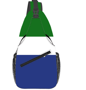 Sac à bandoulière Serbes de Croatie avec logo personnalisé, sac à bandoulière tendance, sac à dos de poitrine, sac de voyage - Product Image 5