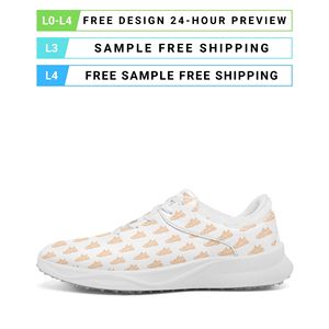Chaussures de course décontractées tendance en maille souple antidérapantes à lacets, personnalisables avec logo OEM/ODM, vente en gros d'usine pour hommes et femmes FN062 - Product Image 3