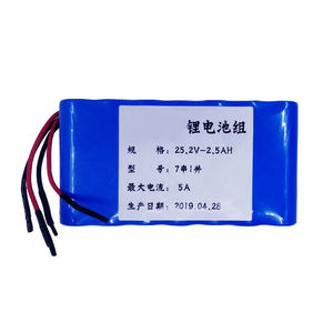По ограничению на использование опасных материалов в производстве CE 25,9 v 24 v 2200 мА/ч, 2500 мА/ч, 2600 мА/ч, 24 v 2.5Ah 25,2 v 2.2ah аккумуляторная литий-ионная аккумуляторная батарея <span class=keywords><strong>7s1p</strong></span> <span class=keywords><strong>18650</strong></span> литий-ионный аккумулятор - Product Image 5