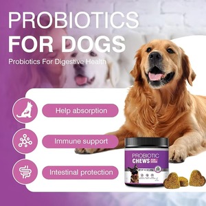 Golosinas Masticables Probióticas <span class=keywords><strong>para</strong></span> la Salud Intestinal de <span class=keywords><strong>Perros</strong></span> OEM/ODM con Aceite de Pescado, Sin Granos Naturales, Aprobadas por Veterinarios, Salud Digestiva <span class=keywords><strong>para</strong></span> <span class=keywords><strong>Perros</strong></span> y Gatos - Product Image 1