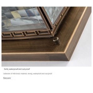 Pilier extérieur porte LED lumières solaires pour jardin Villa cour paysage jardin décoration lumières solaires porte 220v pilier lampe - Product Image 6