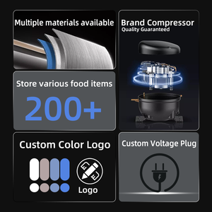 Exhibidor Refrigerado Comercial Abierto con Descongelación Automática, Vitrina Refrigerada Abierta para Supermercado - Product Image 6