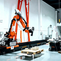 Machine de fraisage CNC 7 axes pour l'industrie des moules et des matrices, robot KUKA KR210 pour la fabrication de moules