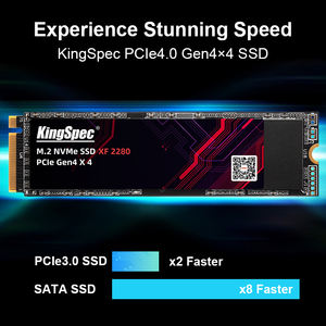 قرص صلب من نوع SSD من Kingspec بسرعة عالية NVMe PCIe Gen 4x4 بسعة 512 جيجابايت و1 تيرابايت M.2 - Product Image 3