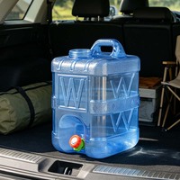 Bidon d'eau portable robuste en polycarbonate avec robinet pour camping-car et voyages routiers – Prix compétitif