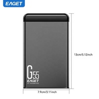 EAGET G55-7 Hard Disk Esterni OEM HDD per Laptop, Disco Rigido Portatile, Disco Esterno HDD SATA3
