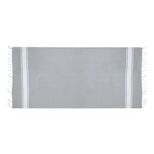 Toalla de Playa con Bolsa de Algodón Reciclado, Gadgets Sostenibles - Product Image 2