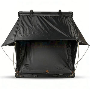 Tente de toit en aluminium pour camping toutes saisons, tente de toit rigide pour voiture, tente de toit triangulaire, tente de toit à coquille pour voiture avec énergie solaire - Product Image 3