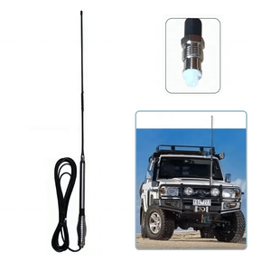 เสาอากาศบูสเตอร์สัญญาณรถยนต์แบบเคลื่อนที่สำหรับออสเตรเลีย ER450 CB GME UHF 477MHz SUV ออฟโรด กำลังขยายสูง สปริงหนัก - Product Image 1