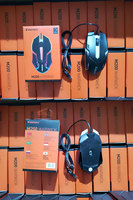 Souris d'ordinateur rétroéclairée optique JERTECH M200 OEM avec câble, logo personnalisé, souris filaire pour PC, ordinateur portable, bureau à domicile, jeu