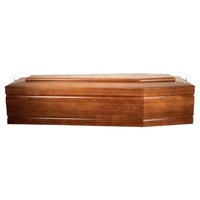 Ataúd de Madera para Adultos a Bajo Precio, Proveedor de China, Fábrica Original, Ataúd Funerario