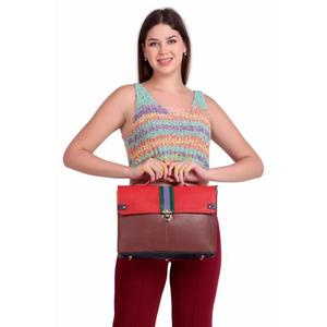 Bandolera de guitarra de cuero de gran capacidad Vintage clásica para mujer, bandolera multiestampado para mujer, correas anchas, cremallera de moda - Product Image 5