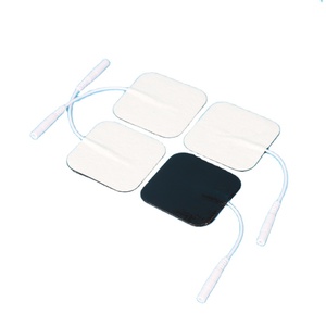 Patchs électro-stimulants adhésifs pour soulager la douleur, électrodes de massage, mini patchs en gel Tens, électrodes en caoutchouc Ems, électrodes Tens PIN 5x5cm - Product Image 1